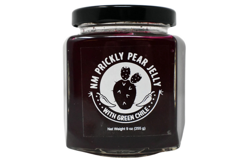 NM Prickly Pear Jelly Hatch Green Chili - 9 oz