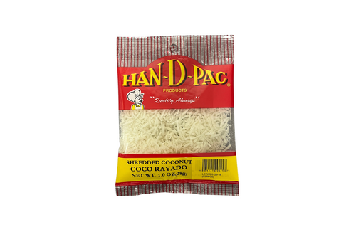 Han-D-Pac Shredded Coconut - 1 oz