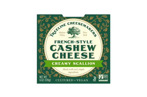 Treeline Creamy Scallion Cashew Cheese - 6 oz