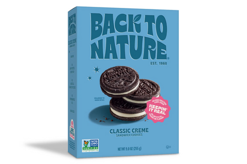 Back to Nature Classic Creme Sandwich Cookies - 9 oz