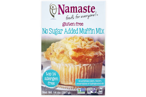 Namaste Gluten Free No Sugar Added Muffin Mix - 14 oz