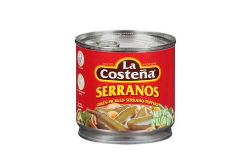 La Costena Pickled Serranos