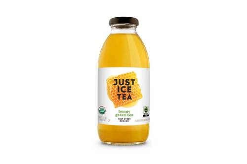 Just Ice Tea Honey Green Tea - 16 oz