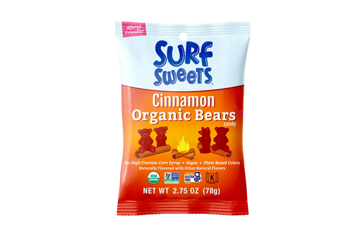 Surf Sweets Cinnamon Organic Bears - 2.75 oz