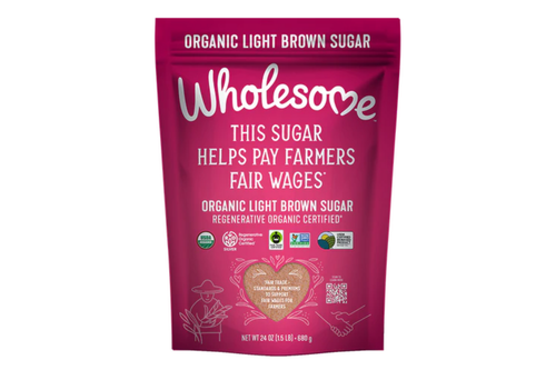 Wholesome Organic Light Brown Sugar - 24 oz
