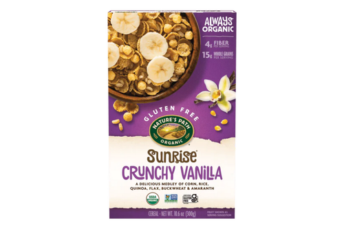 Nature's Path Organic Sunrise Crunchy Vanilla Cereal - 10.6 oz