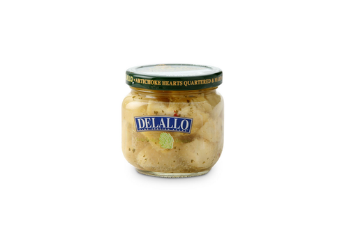 Delallo Quartered & Marinated Artichoke Hearts - 6 oz