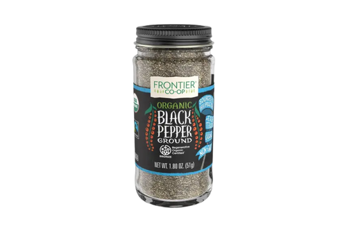 Frontier Co-Op Organic Ground Black Pepper - 1.8 oz