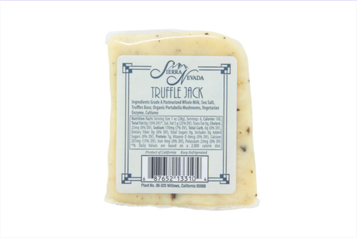 Sierra Nevada Truffle Jack Cheese Wedge - 6 oz