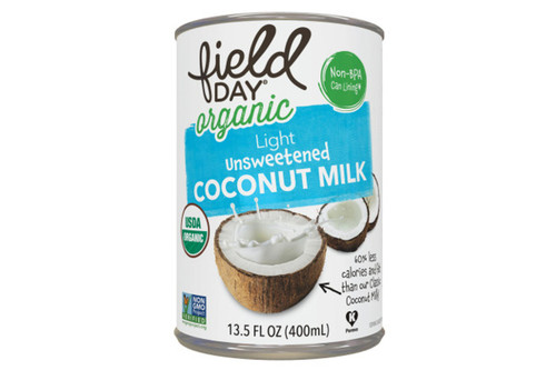 Field Day Organic Light Unsweetened Coconut Milk - 13.5 oz