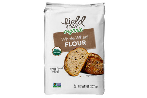 Field Day Organic Whole Wheat Flour - 5 lbs