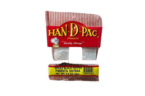 Han-D-Pac Whole Black Pepper - .5 oz