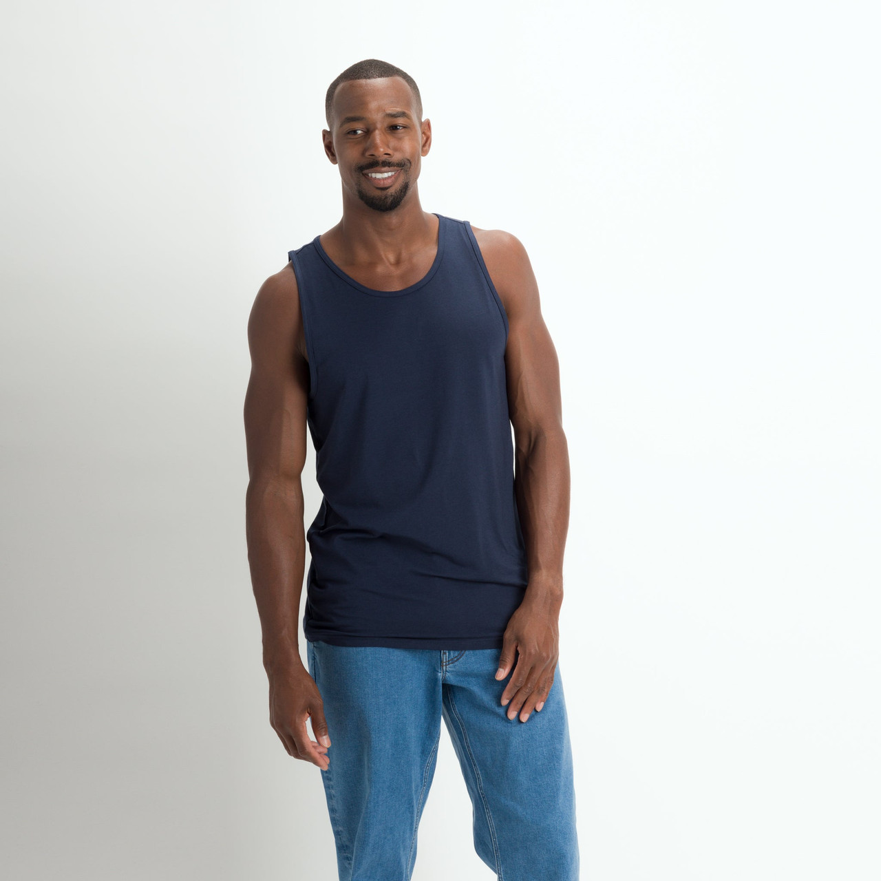 Men's Classic Tank Top| Sustainable Cotton & Wicking | Proto101