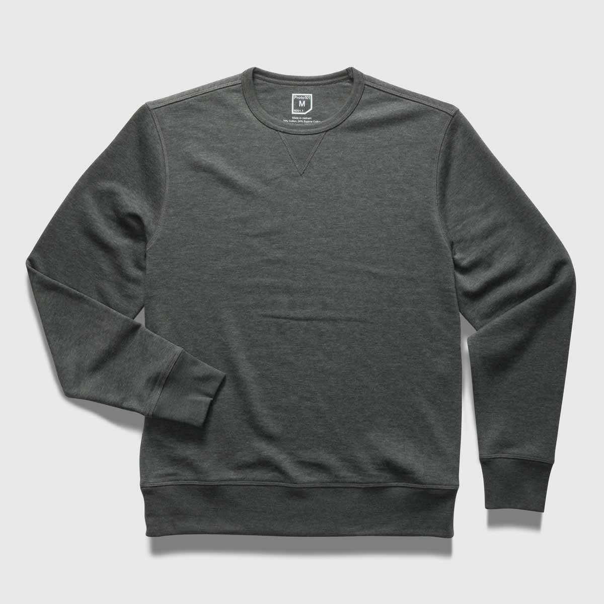 Men's Classic Crewneck Sweatshirt | High Quality French Terry