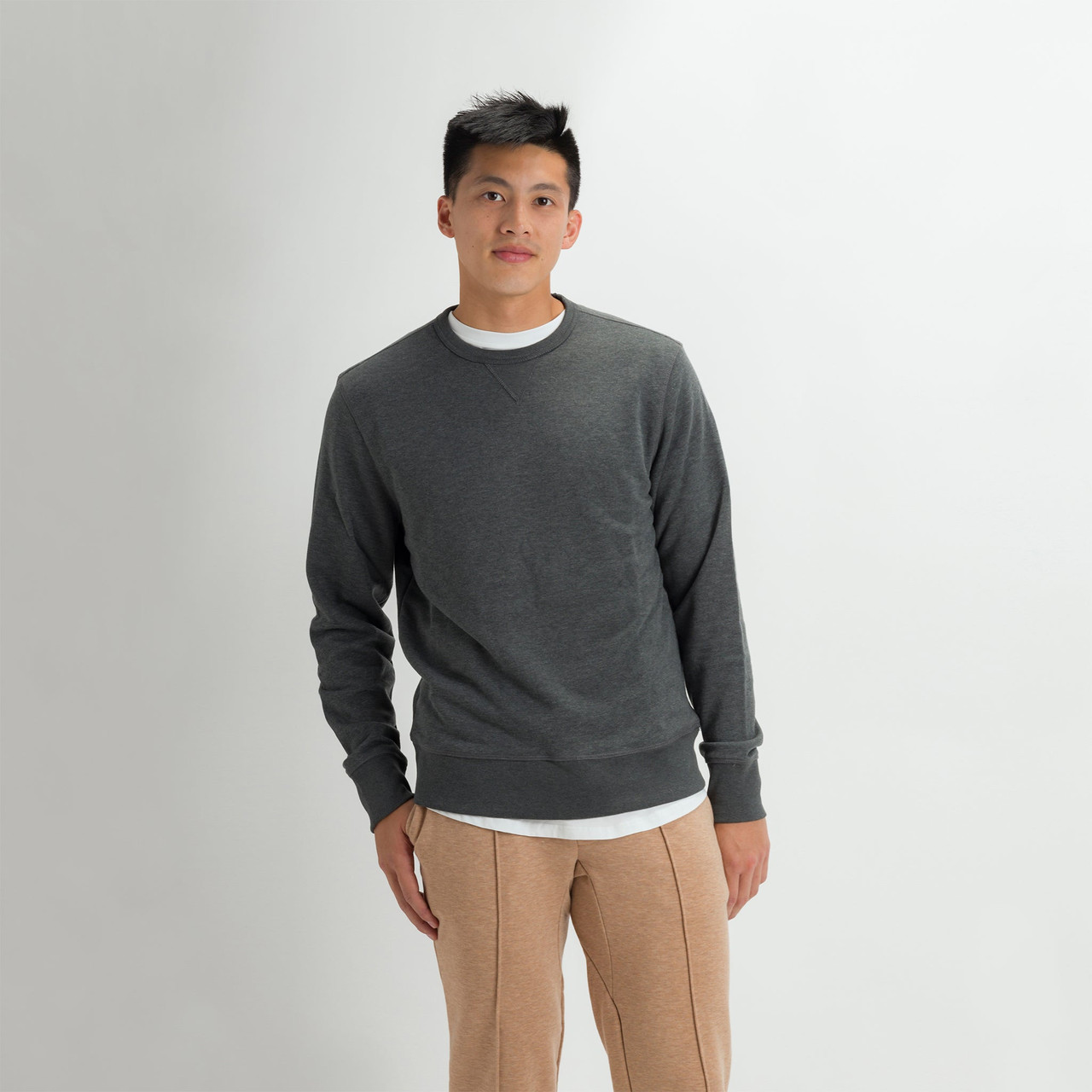 Men's Classic Crewneck Sweatshirt | High Quality French Terry