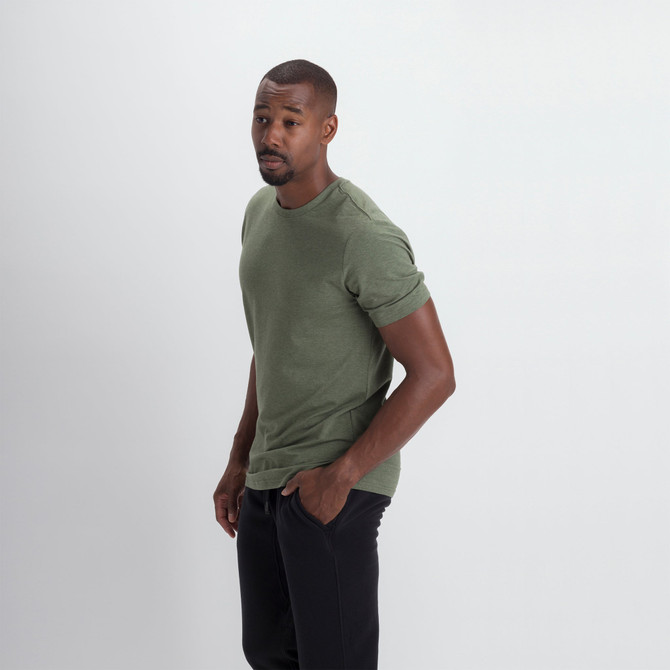 olive heather green