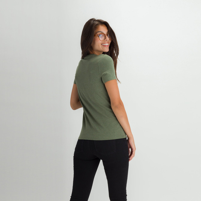 olive heather green