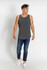 charcoal heather grey