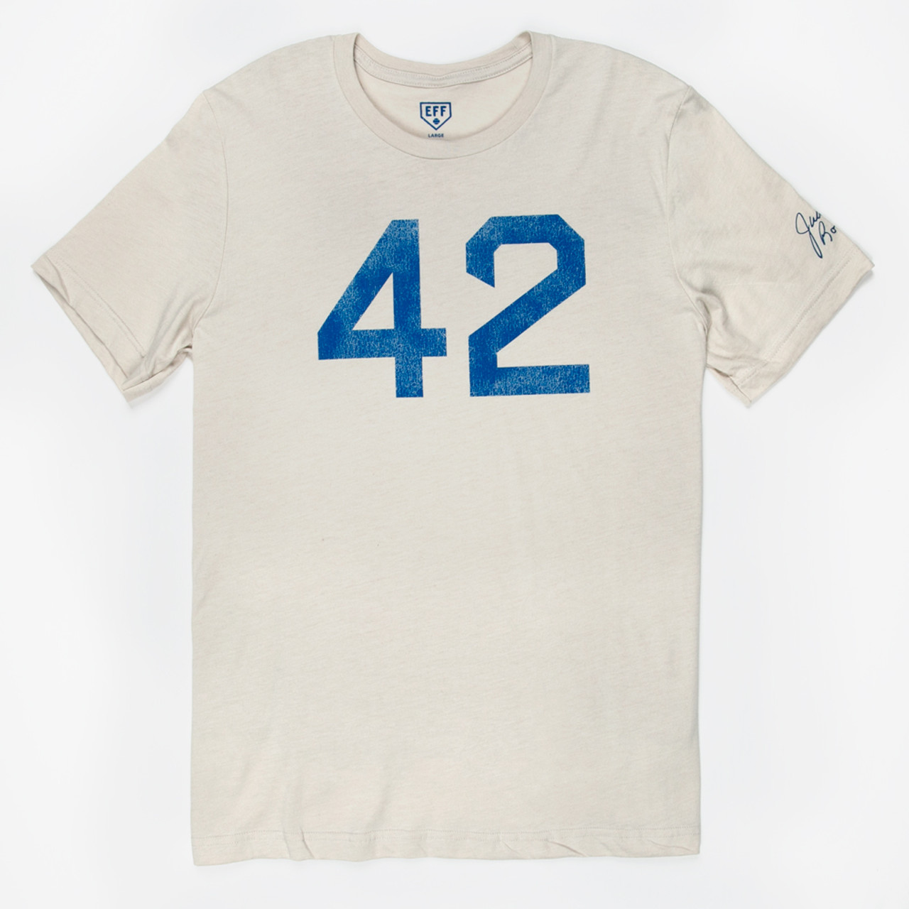 Number 42 - jersey number of Jackie Robinson - the only number to