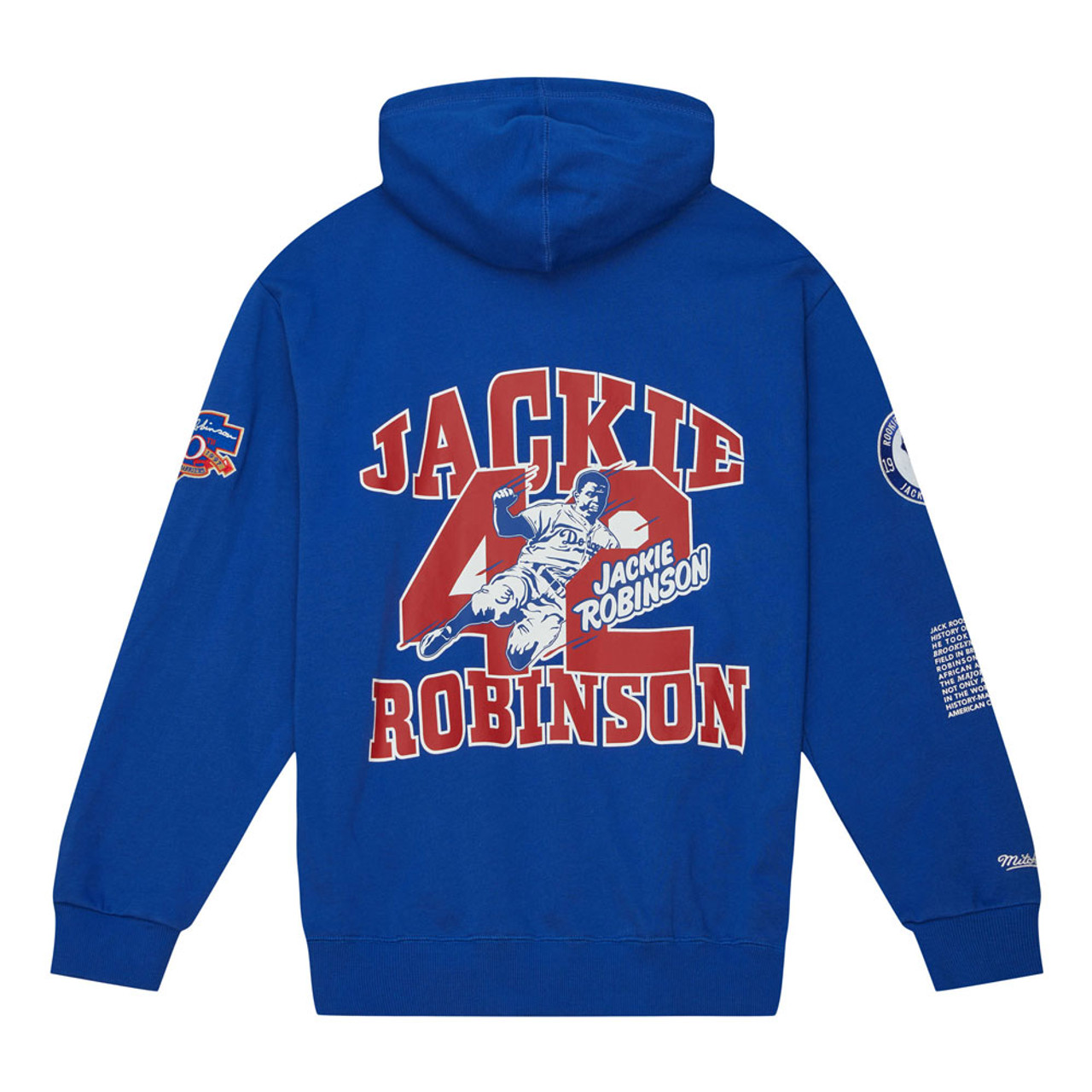 Exclusive Team Origins Brooklyn Dodgers Jackie Robinson Fleece Hoodie