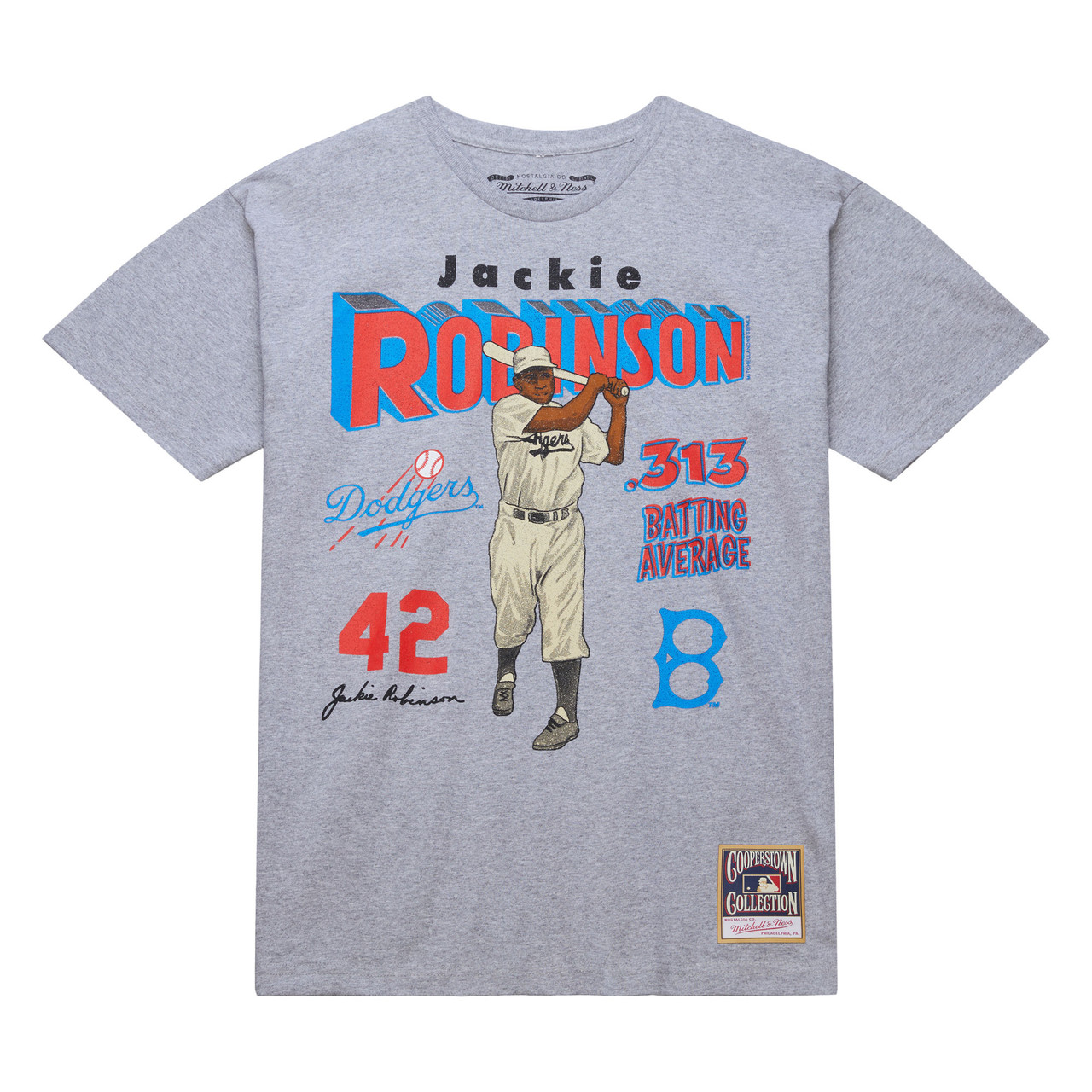 JACKIE ROBINSON T-SHIRT ICONIC - JRM Sportservice, INC.