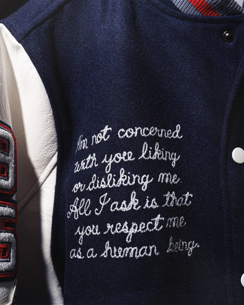 JACKIE ROBINSON BROOKLYN VARSITY JACKET BY ROOTS OF FIGHT - JRM