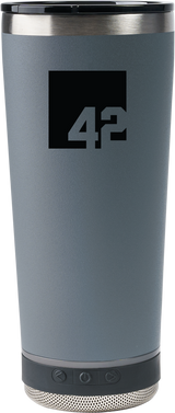 18oz Gray Vibe Tumbler