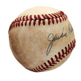 JACKIE ROBINSON HALL OF FAME REPLICA BASEBALL JACKIE ROBINSON HALL OF FAME REPLICA BASEBALL