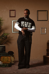 BLACK SHORT SLEEVE HEAVYWEIGHT GARMENT DYED T SHIRT