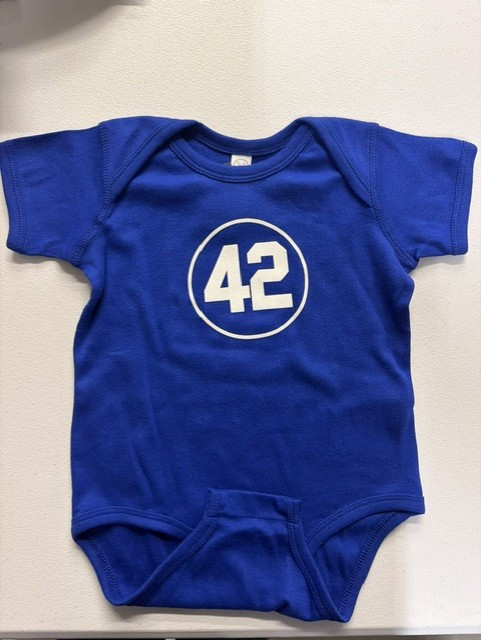 Royal Blue Jackie Robinson Foundation Infant Onesie