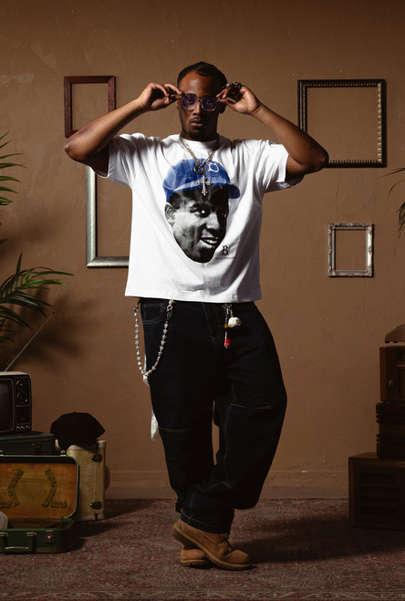 WHITE SHORT SLEEVE HEAVYWEIGHT GARMENT DYED T SHIRT