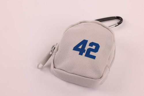 BAG CHARM WITH CARABINER