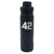 20 oz. black matte water bottle