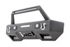 Jeep Front Stubby LED Winch Bumper w/Hoop | Chrome Series JK, JL, Gladiator JT)