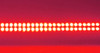 53 Inch Super Nova Red Strobe 300 Watt Combo Quake LED