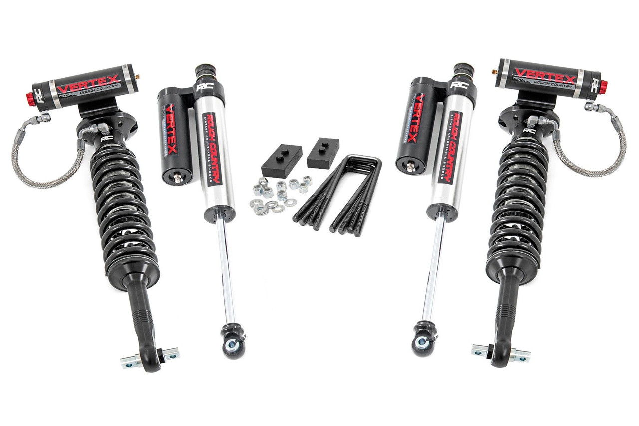 Buy 2in Ford Leveling Lift Kit w/Vertex (2021 F-150) 58650-RC Rough Country  at JeepHut Off-Road