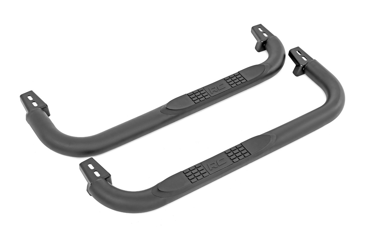 Buy NERF BAR | 3INCH TUBE | JEEP WRANGLER TJ (97-06)/WRANGLER YJ (87-95)  90799-RC Rough Country at JeepHut Off-Road