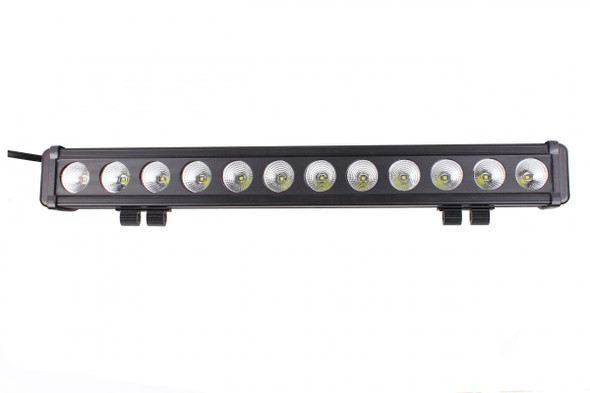 30 Inch LED Light Bar Single Row 160 Watt Spot Rogue Series Quake LED
