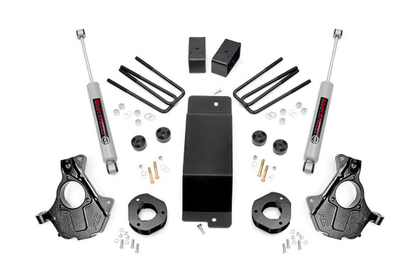 3.5in GM Suspension Lift | Knuckle Kit 14-18 1500 PU 4wd | Cast Steel)