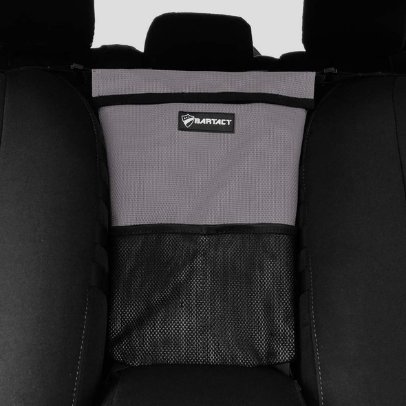 Universal Shade Material Seat Bag and Pet Divider Graphite Bartact