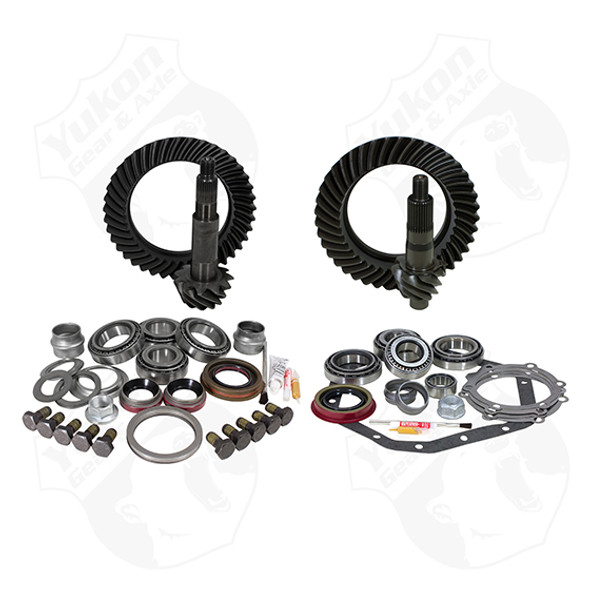 Yukon Gear And Install Kit Package For Reverse Rotation Dana 60 And 89-98 GM 14T 5.13 Thick Yukon Gear & Axle