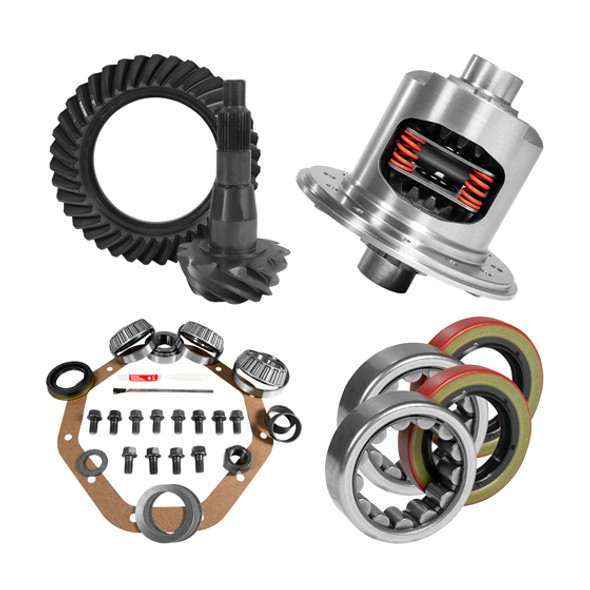 9.25 inch CHY 3.91 Rear Ring and Pinion Install Kit 31 Spline Positraction 1.62 inch Axle Bearings Yukon Gear & Axle