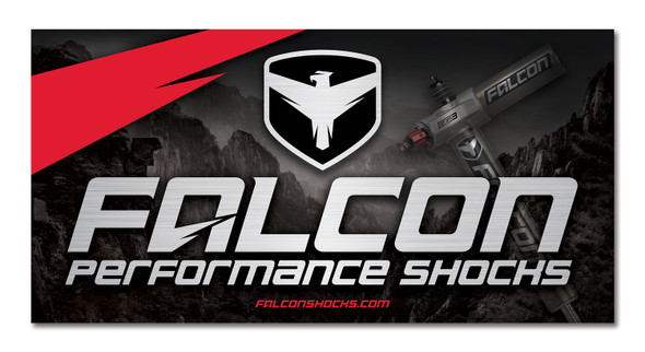Falcon Performance Shocks Banner 3 Feet X 6 Feet Teraflex