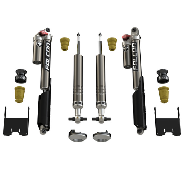 Ford F-150 Shock Leveling Falcon 2.25 Inch Sport Tow/Haul System For 15-Pres Ford F-150 TeraFlex