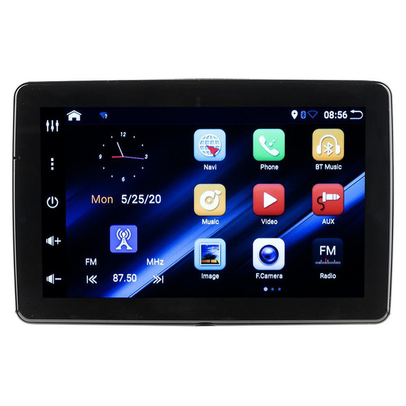 9 Inch Swivel Modular Touchscreen Mechless Single-Din Headunit W/ Bluetooth Mirror Link USB GPS and Android 10 DS18