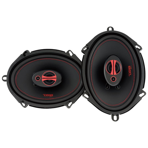 GEN-X 5x7 Inch 3-Way Coaxial Speakers 165 Watts 4-Ohm DS18