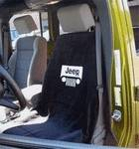 Seat Armour, IBS-JEEP-SEAT-TOWEL - Jeep Seat Towel with Jeep Grille Logo Design