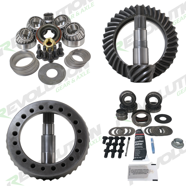 Jeep XJ 1991-99 5.13 Gear Package (C8.25-D30 Reverse) with Timken Bearings Revolution Gear and Axle
