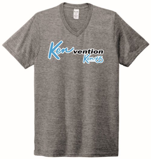 2026 Kenvention™  Unisex Tri-Blend V-Neck Short-Sleeve T-Shirt