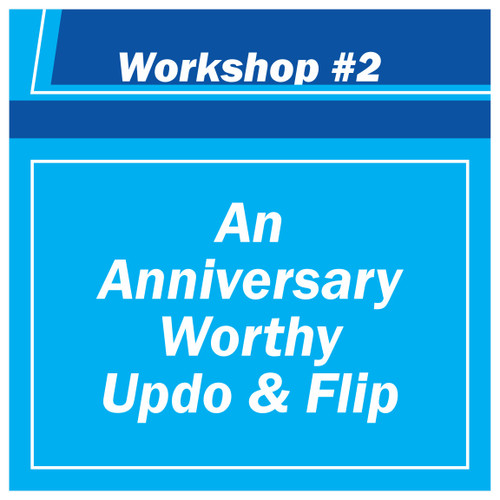 An Anniversary-Worthy Updo & Flip